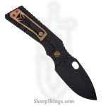 Medford Knife - MK014SPQ-30PV-T1C1-Q4 - TFF-1 Tactical Fighting Folder Knife - S35VN PVD - Bronze "American Flag" - Image 2