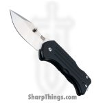 1881 Knife Works - MMS013 - Lombard - Folding Knife - S45VN Tumbled Drop Point - G10 - Black
