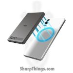 Nebo - NEB-PBK-0020 - Ultra Thin 5K Magnetic Power Bank - Aluminum - Orange - Image 2