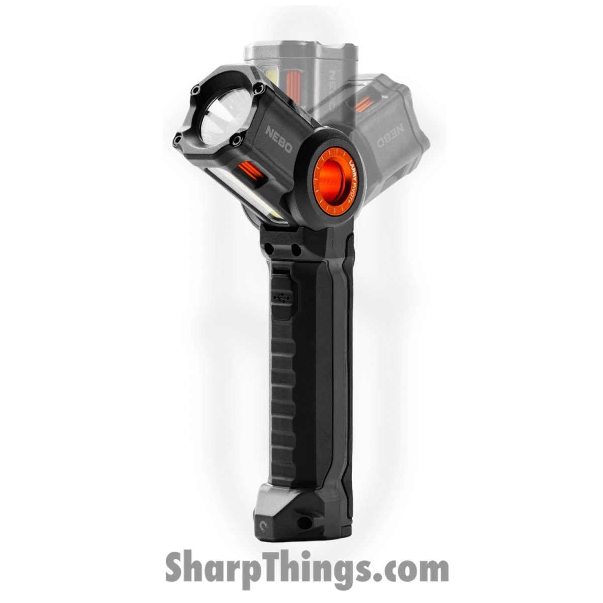 NEB-WLT-0042_1.jpg Nebo - NEB-WLT-0042 - Larry Pivot Task Light - Aluminum - Black - Image 1