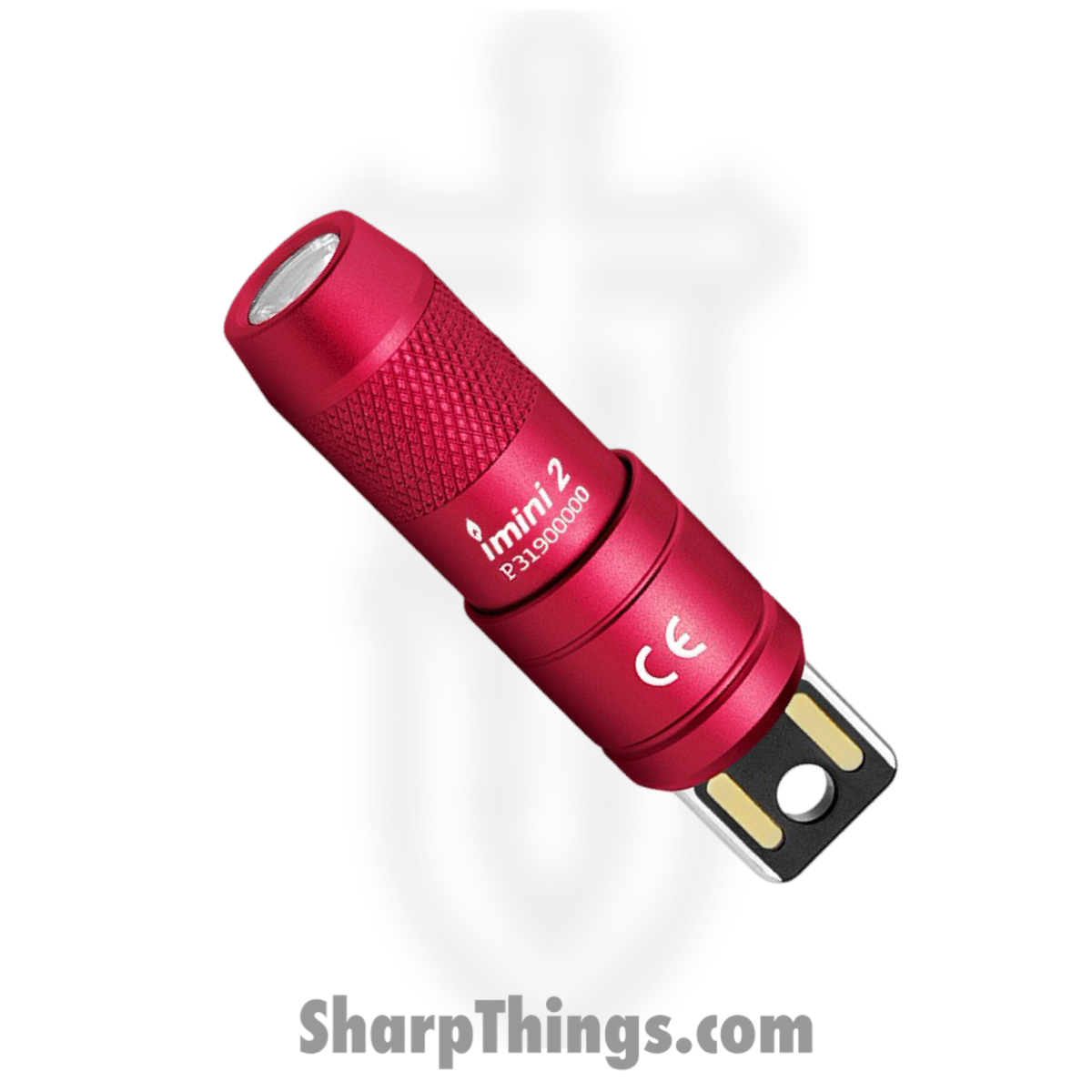 OLTIMINI2PR_1.jpg Olight - OLTIMINI2PR - iMini 2 Rechargeable Magnetic Light - Aluminum - Passionate Red - Image 1