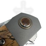 Pena Knives - PenaCustC1022 - La Karla - Folding Knife - AEB-L Satin Clip Point - Mammoth - Brown - Image 7