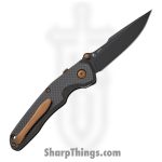 Spartan Blades - SFBL14BKCF - Soter - Folding Knife - CPM S35VN Coated Harpoon Drop Point - Carbon Fiber - Black - Image 2