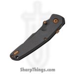 Spartan Blades - SFBL14BKCF - Soter - Folding Knife - CPM S35VN Coated Harpoon Drop Point - Carbon Fiber - Black - Image 3