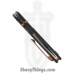 Spartan Blades - SFBL14BKCF - Soter - Folding Knife - CPM S35VN Coated Harpoon Drop Point - Carbon Fiber - Black - Image 5