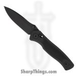 Spartan Blades - SFBL15BKBK - Eleos - Folding Knife - 154CM Coated Drop Point - GFN - Black