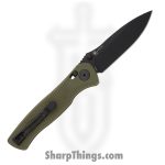 Spartan Blades - SFBL15BKGR - Eleos - Folding Knife - 154CM Coated Drop Point - GFN - OD Green - Image 2