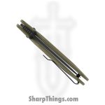 Spartan Blades - SFBL15BKGR - Eleos - Folding Knife - 154CM Coated Drop Point - GFN - OD Green - Image 5