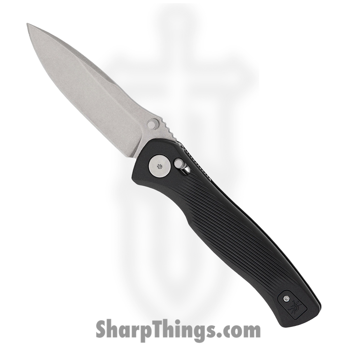 SFBL15SWBK_1-1.jpg Spartan Blades - SFBL15SWBK - Eleos - Folding Knife - 154CM Stonewash Drop Point - GFN - Black - Image 1