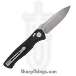 Spartan Blades - SFBL15SWBK - Eleos - Folding Knife - 154CM Stonewash Drop Point - GFN - Black - Image 2