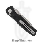 Spartan Blades - SFBL15SWBK - Eleos - Folding Knife - 154CM Stonewash Drop Point - GFN - Black - Image 4