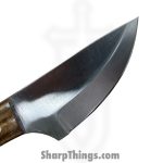 Silverline USA - SS022 - DP Skinner 6.5" - Fixed Blade Knife - Stainless Satin Drop Point - Wood - White - Image 4