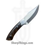 Silverline USA - SS023 - Skinner 9" - Fixed Blade Knife - Stainless Satin Clip Point - Walnut - Brown - Image 2