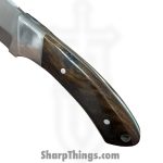Silverline USA - SS023 - Skinner 9" - Fixed Blade Knife - Stainless Satin Clip Point - Walnut - Brown - Image 5