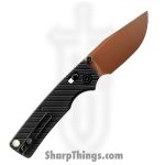 Vosteed - VOSA3101 - Porcupine ModSwap - Folding Knife - 154CM Coated Clip Point - G10 - Black - Image 2