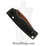 Vosteed - VOSA3101 - Porcupine ModSwap - Folding Knife - 154CM Coated Clip Point - G10 - Black - Image 3