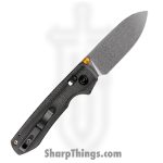 Vosteed - VOSA4906 - Raccoon 2.0 - Folding Knife - Nitro-V Stonewash Drop Point - Micarta - Black - Image 2