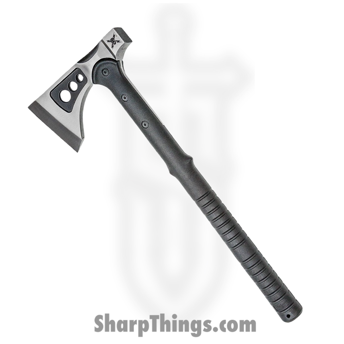 a32cce77-6035-4ea0-ad47-0d692fac1e13_UC3395_1.jpg United Cutlery - UC3395 - M48 Woodsman Axe - Fixed Blade Knife - 3Cr13 Two Tone - Zytel - Black - Image 1