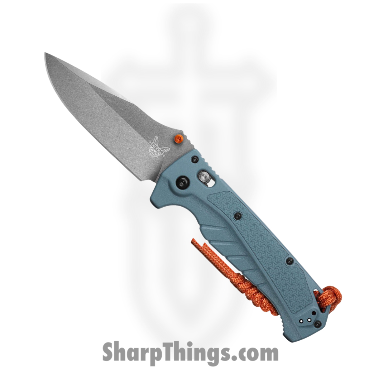 a78c386a-2769-48f0-8cfb-fcc7a4e0835c_18060_1.jpg Benchmade - 18060 - Adira - Folding Knife - CPM MagnaCut Stonewash Drop Point - Santoprene - Depth Blue - Image 1