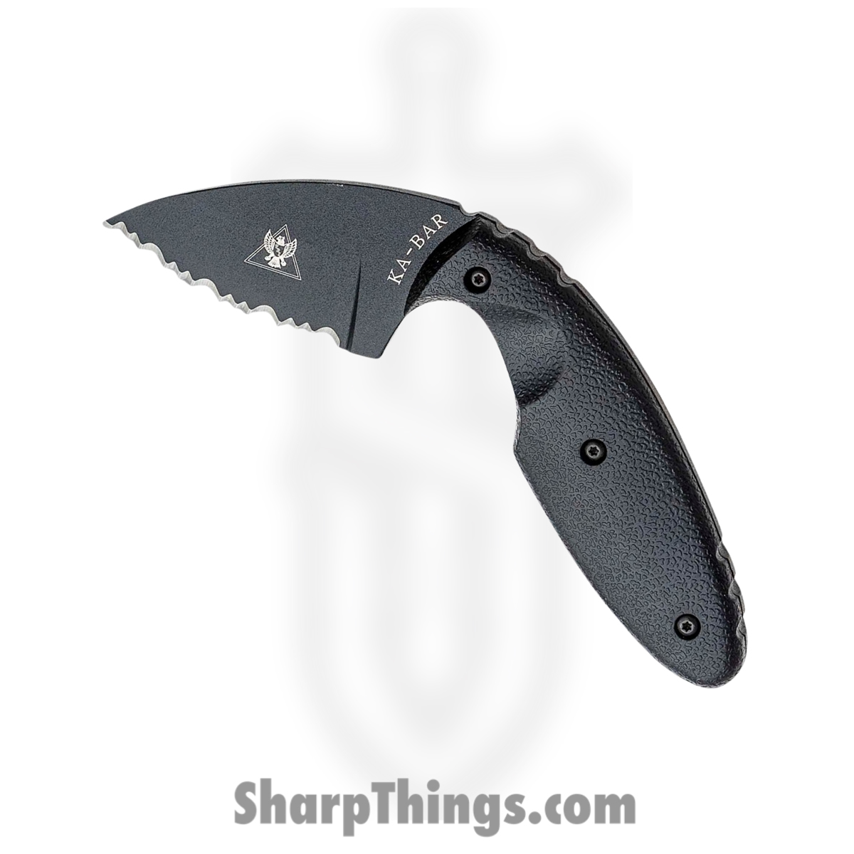 acb4704c-f32a-48a0-ab89-77b2a3c6281b_KA021481_1.jpg Ka-Bar - KA1481 - TDI Law Enforcement Knife - Fixed Blade Knife - AUS 8A Black Drop Point - Zytel - Black - Image 1