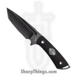 Case Cutlery - CA52164 - Harley Tec X - Fixed Blade Knife - 440 SS Coated Tanto - ABS - Black