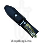 Buckshot Knives - HBK05 - Hunting and Pack set - Fixed Blade Knife - 3Cr13 SS Stonewash Recurve - Imitation Stag - Natural - Image 4