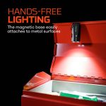 Nebo - NEB-POC-0020 - 1K EDC Pocket Light - Aluminum - Red - Image 6