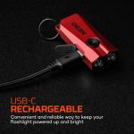 Nebo - NEB-POC-0020 - 1K EDC Pocket Light - Aluminum - Red - Image 5