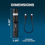 Nebo - NEB-FLT-0083B - Lumo 400+ Pocket Flashlight - Aluminum - Blue - Image 3