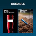 Nebo - NEB-FLT-0083R - Lumo 400+ Pocket Flashlight - Aluminum - Red - Image 5