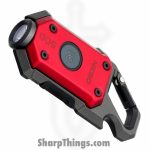 Nebo - NEB-POC-0037R - Clip 500 Keychain Light - Aluminum - Red