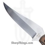 CS Green River Tactical - 40404HB-1 - Predator - Fixed Blade Knife - D2 Satin Clip Point - G10 - Hyena Brown - Image 2