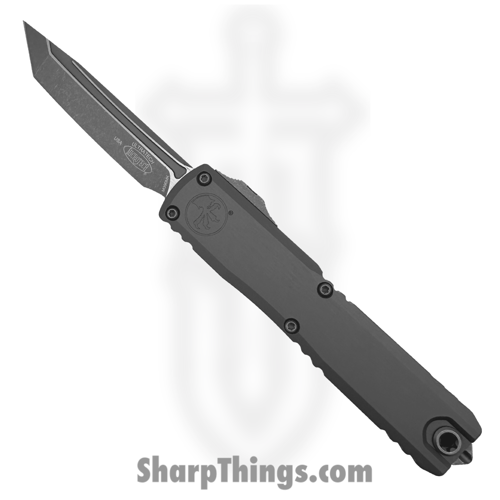 d161fe61-59c1-4ef7-9a61-42a37f6f868e_1123-10APNC_1.png Microtech - 1123-10APNC - Ultratech Gen III ZBP - OTF Auto - M390MK Apocalyptic Tanto - 6061-T6 Aluminum - Natural - Image 1