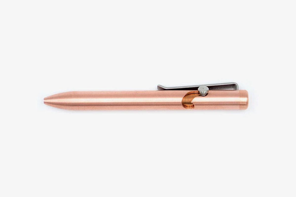 d8845762-a468-4626-8a4d-f595b4718d95_10-BA3-COP-TTM_1.jpg Tactile Turn - 10-BA3-COP-TTM - Bolt Action Pen - Mini - Copper - - Image 1
