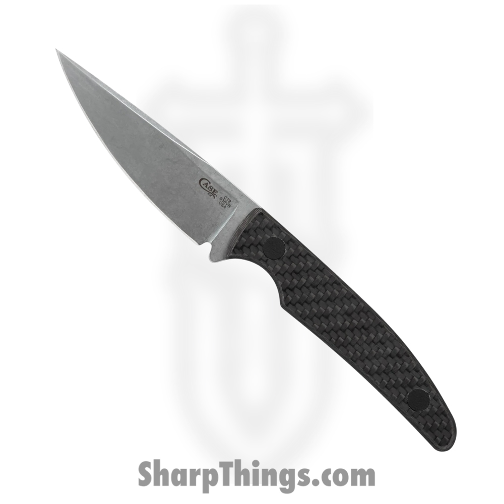 d9b3eb07-5c65-47f9-a6f5-2a2d77a1a71f_CA76936_1.jpg Case Cutlery - CA76936 - CT2 Hunter - Fixed Blade Knife - S35VN Two Tone Drop Point - Carbon Fiber - Black - Image 1