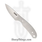 Casstrom - CI13220 - Safari Blade Blank - Fixed Blade Knife - 12C27 Satin Drop Point - Silver