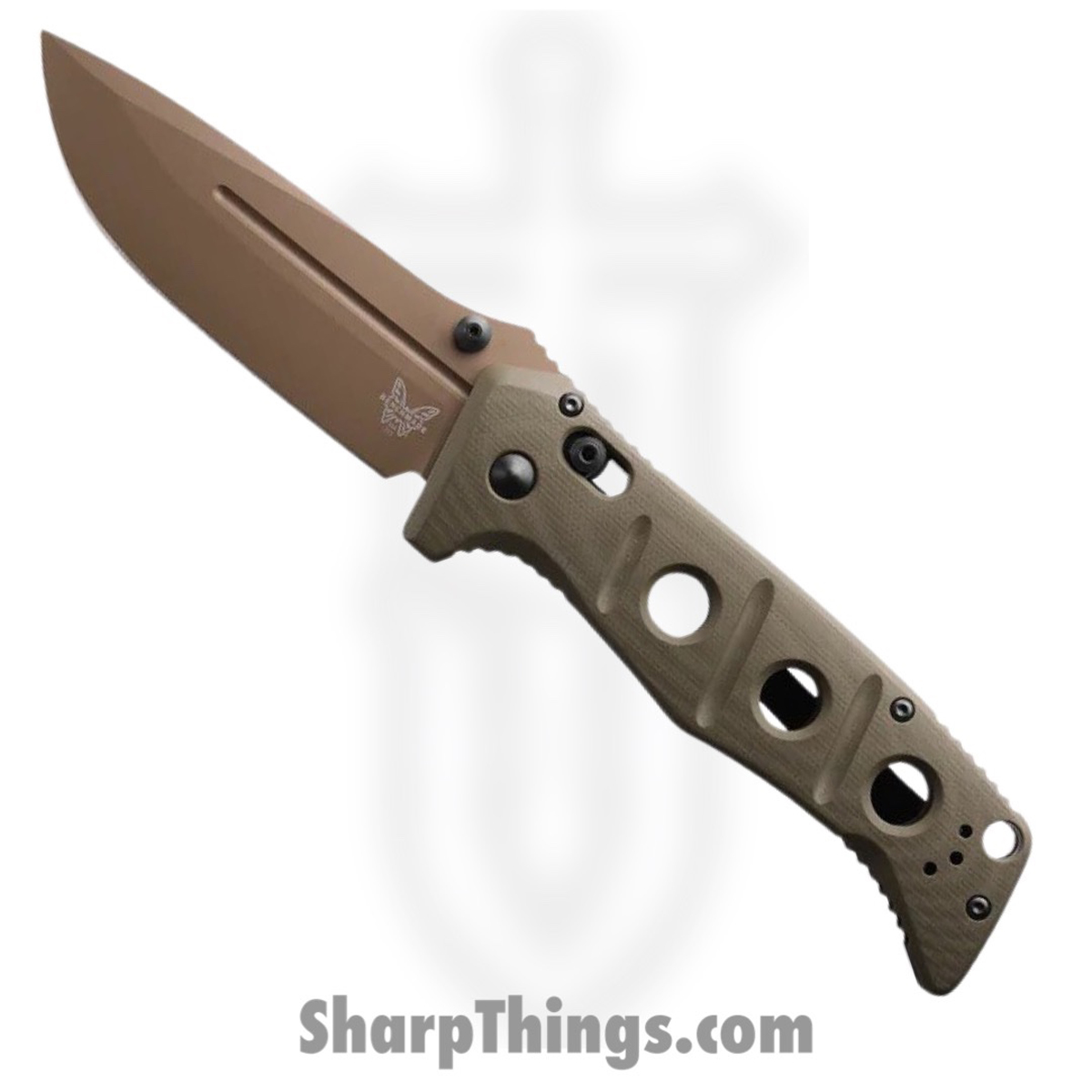 f91c70f7-0cbe-44da-972d-5b888f4e905e_275FE-2_1.jpg Benchmade - 275FE-2 - Adamas - Folding Knife - CPM-CruWear Coated Drop Point - G10 - Flat Earth - Image 1