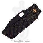 Medford Knife - MK014SPQ-30PV-T1C1-Q4 - TFF-1 Tactical Fighting Folder Knife - S35VN PVD - Bronze "American Flag" - Image 4